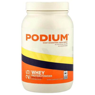 Podium Nutrition,Whey Protein Powder, Coffee Ice Cream, 1.87