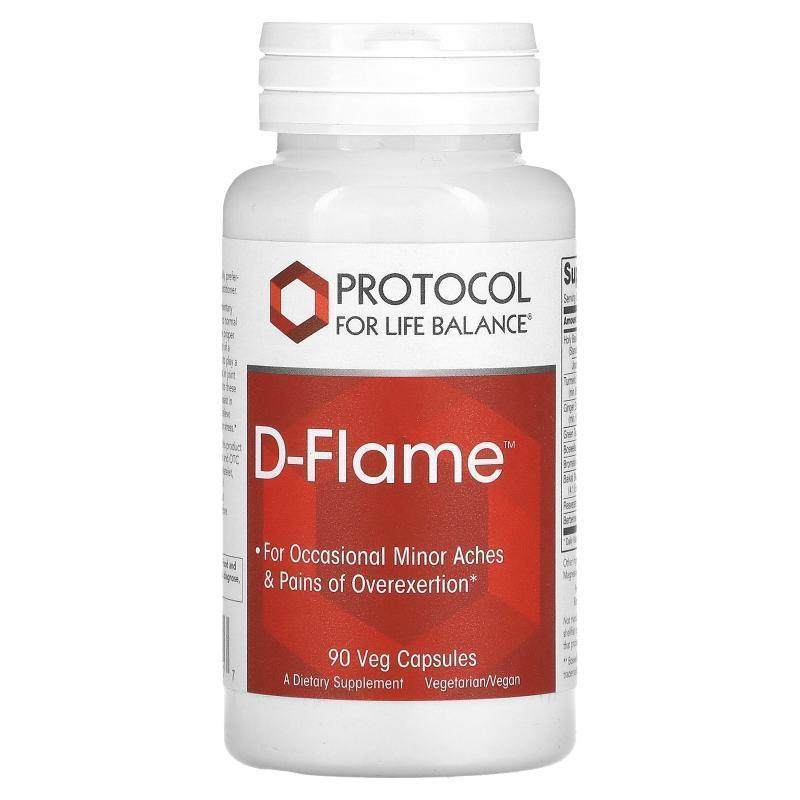 Protocol for Life Balance,D-Flame，90 粒素食胶囊