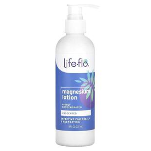 Life-flo,Magnesium Lotion, Highly Concentrated, Unscented, 8