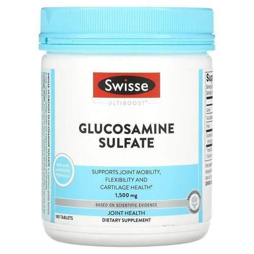 Swisse,Ultiboost，硫酸葡萄糖胺，1500毫克，180片