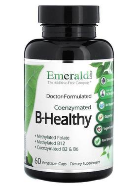 Emerald Laboratories,B-Healthy，60 粒素食胶囊