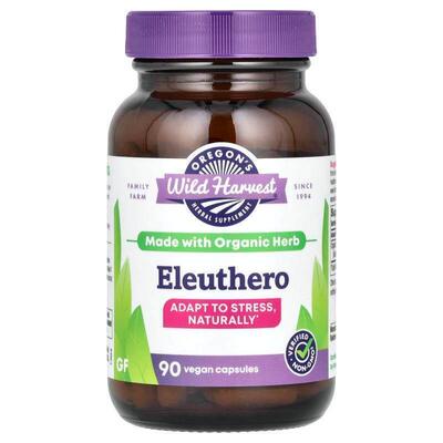 Oregons Wild Harvest,Eleuthero, 90 Vegan Capsules