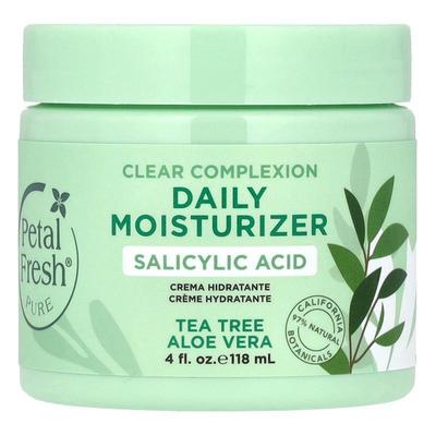 佩特斯,Clear Complexion Daily Moisturizer, Tea Tree, Aloe Ve