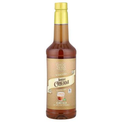 ChocZero,Premium Syrup, Irish Cream, 25.4 fl oz (750 ml)