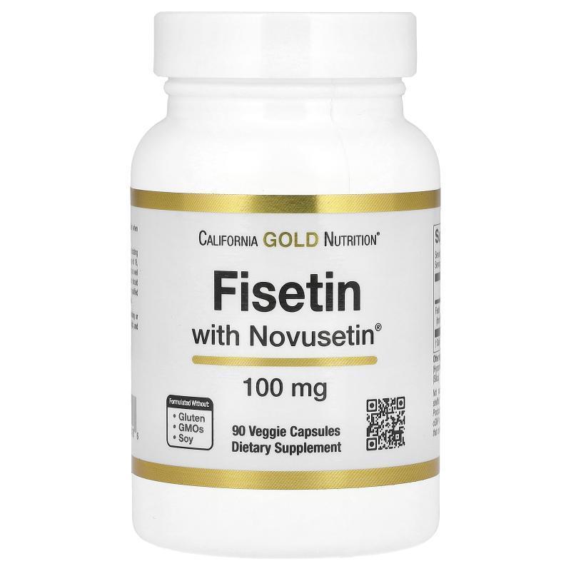 California Gold Nutrition,漆黄素,含 Novusetin,100 毫克,90