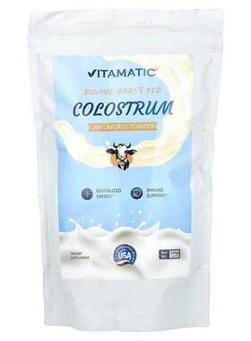 Vitamatic,Colostrum Powder, Unflavored