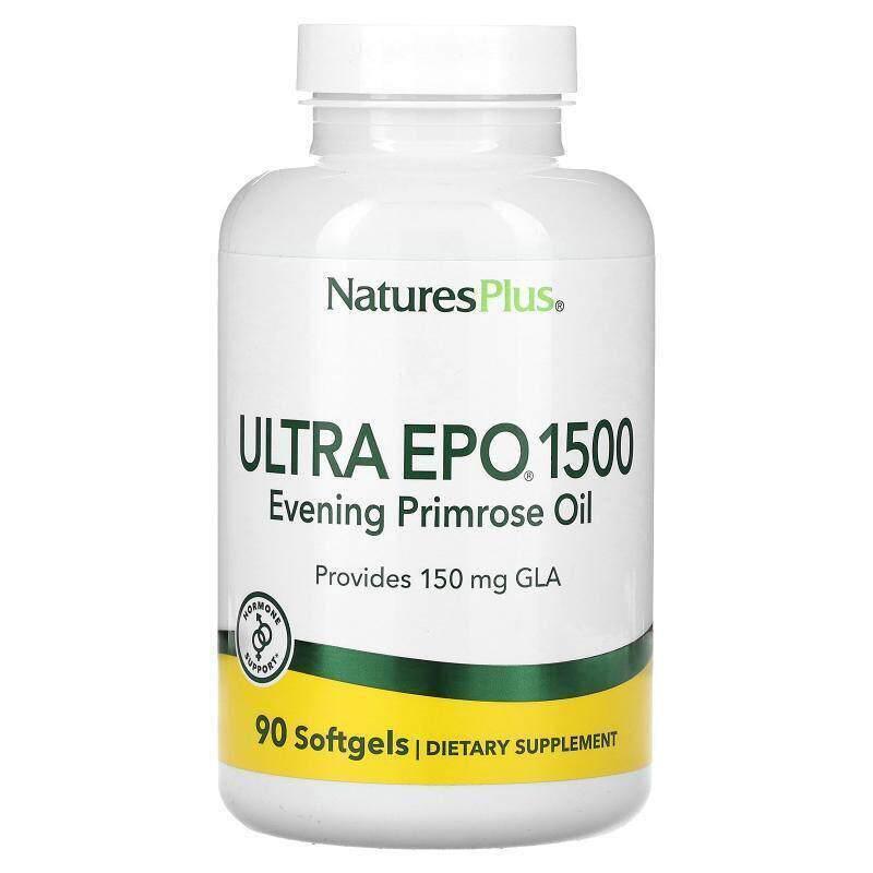 自然加,Ultra EPO 1500,月见草精油,90 粒软凝胶
