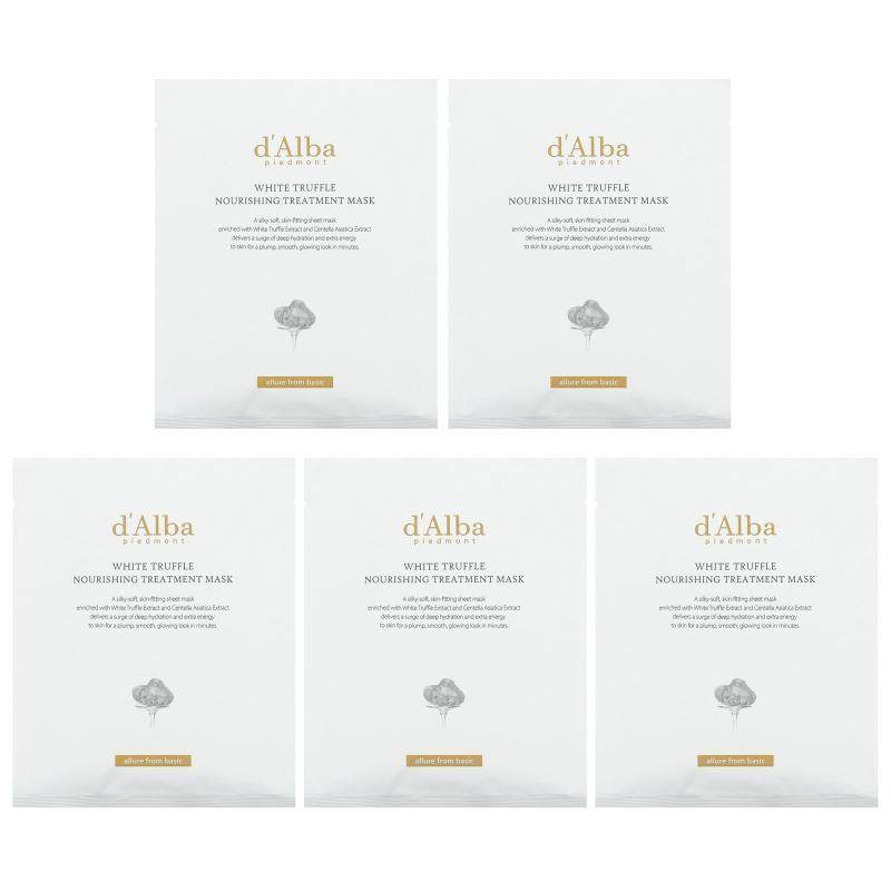 d'Alba,White Truffle Nourishing Treatment Beauty Mask, 5 She