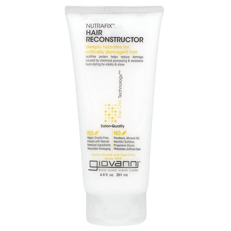 乔凡尼,Nutrafix 头发修复液，适合严重受损的头发，6.8 液量盎司