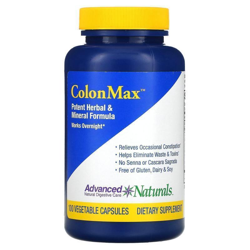 Advanced Naturals,ColonMax，优效草本和矿物质，100 粒素食胶囊