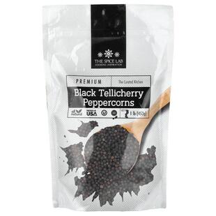 The Spice Lab,Black Tellicherry Peppercorns, 1 lb (453 g)