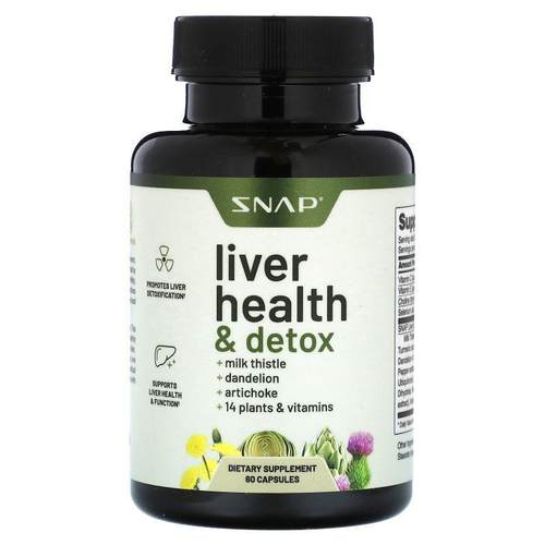 Snap Supplements,Liver Health &amp;amp;amp;amp; Detox, 6