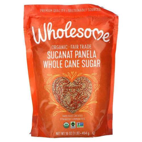 Wholesome Sweeteners,有机 Sucanat Panela，全蔗糖，16 盎司（4