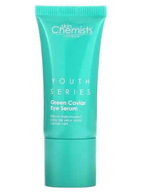 Skin Chemists,Youth Series, Green Caviar Eye Serum, 0.50 fl