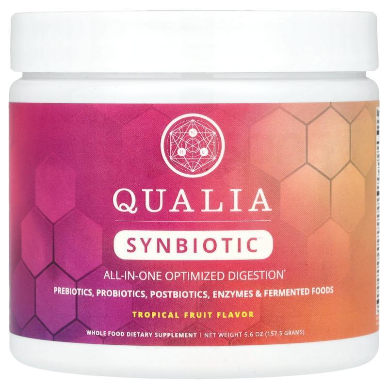 Qualia,Synbiotic™, Tropical Fruit, 5.6 oz (157.5 g)