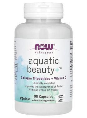 诺奥,Solutions, Aquatic Beauty+, 90 Capsules