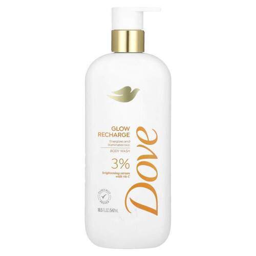 多芬,Glow Recharge, Body Wash, 18.5 fl oz (547 ml)