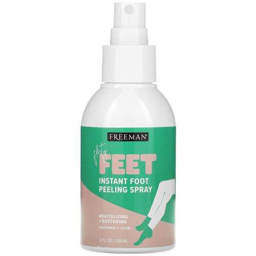 Freeman Beauty,Flirty Feet，瞬间足部去死皮喷雾，椰子 + 芦荟4