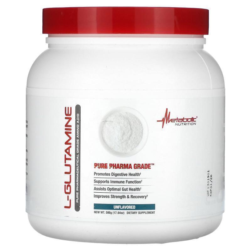 Metabolic Nutrition,L-Glutamine, Unflavored