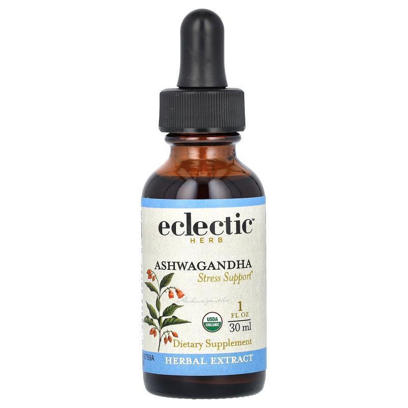 Eclectic Institute,Herb, Ashwagandha, 1 fl oz (30 ml)
