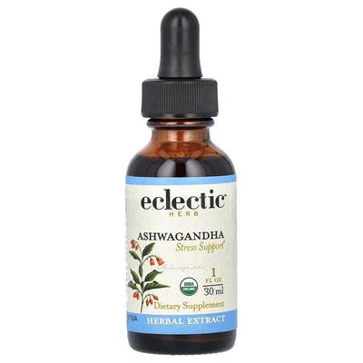 Eclectic Institute,Herb, Ashwagandha, 1 fl oz (30 ml)