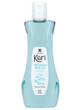 Keri,Moisture Rich Oil, Shower &amp; Bath, 8 fl oz (237