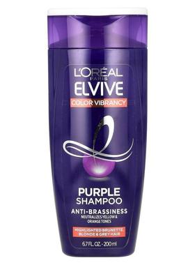 欧莱雅,巴黎欧莱雅，Elvive，Color Vibrancy，6.7 盎司（200 毫