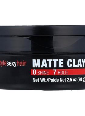 Sexy Hair,Matte Clay, Texturizing  , 2.5 oz (70 g)