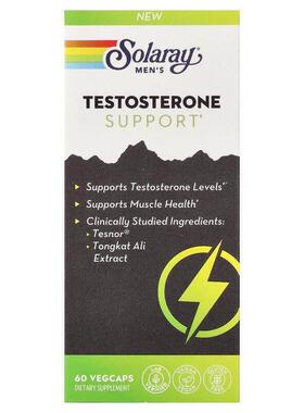 Solaray,Men's Testosterone Support, 60 VegCaps