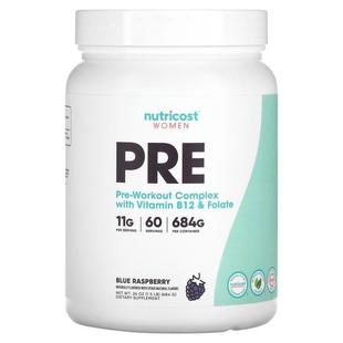 Nutricost,Women, Pre-Workout Complex with Vitamin B12 &a
