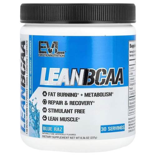 EVL,瘦 BCAA，果汁粉，8.36 盎司（237 克）
