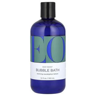 EO Products,Body Boost Bubble Bath,Reviving Eucalyptus Lemon