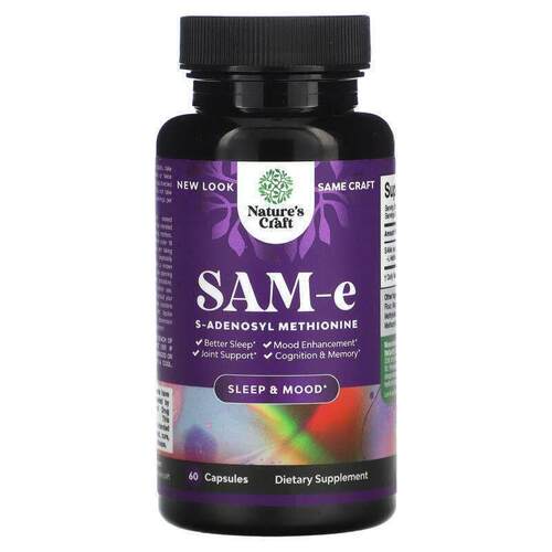 Natures Craft,SAM-e, 60 Capsules