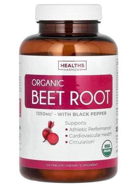 Healths Harmony,有机甜菜根，675 毫克，120 片