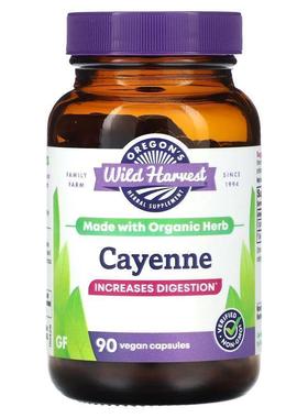 Oregons Wild Harvest,红辣椒，90 粒明胶胶囊