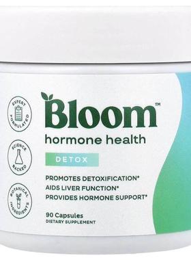 Bloom,Hormone Health, Detox, 90 Capsules