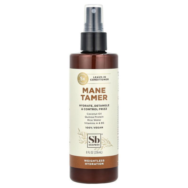 Soapbox,Mane Tamer, Leave-In Conditioner, 8 fl oz (236 ml)