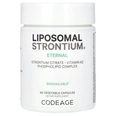Codeage,Liposomal Strontium, 90 Vegetable Capsules