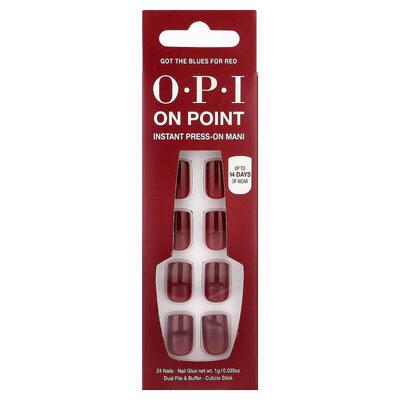 OPI,On Point, Instant Press-On Mani, Short Length, Got The B