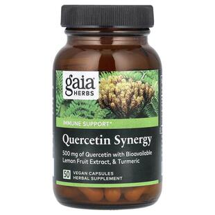 Gaia Herbs,Quercetin Synergy, 50 Vegan Capsules