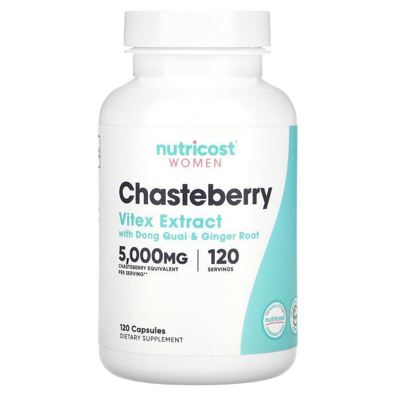 Nutricost,Women, Chasteberry with Dong Quai &amp;amp;amp