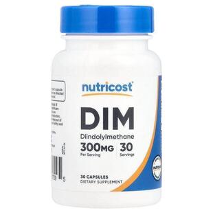 Nutricost,DIM，300 毫克，30 粒胶囊