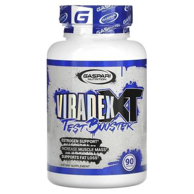 盖世营养,Viradex XT, Test Booster, 90 Capsules