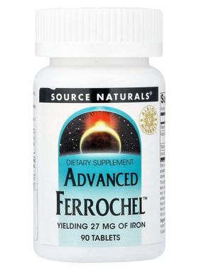 源美,Advanced Ferrochel™, 90 Tablets