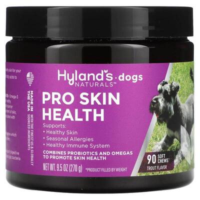 Hyland's Naturals,Pro Skin Health, For Dogs, Trout, 90 Soft