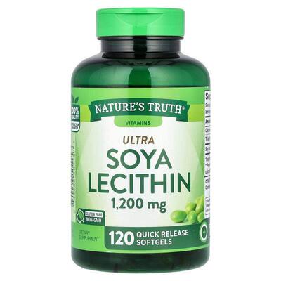 Nature's Truth,Ultra Soya Lecithin, 1,200  mg, 120 Quick Rel
