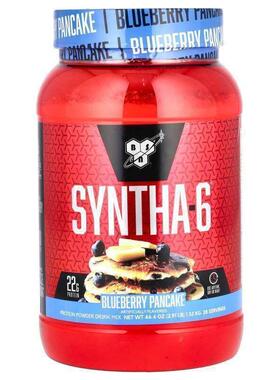 必胜,Syntha-6, Protein Powder Drink Mix, Blueberry Pancake,