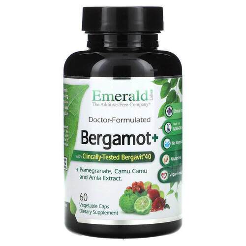 Emerald Laboratories,Bergamot+, 60 Vegetable Caps