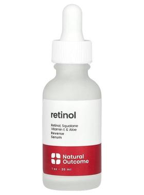 Natural Outcome,Retinol, Reverse Serum, Fragrance Free