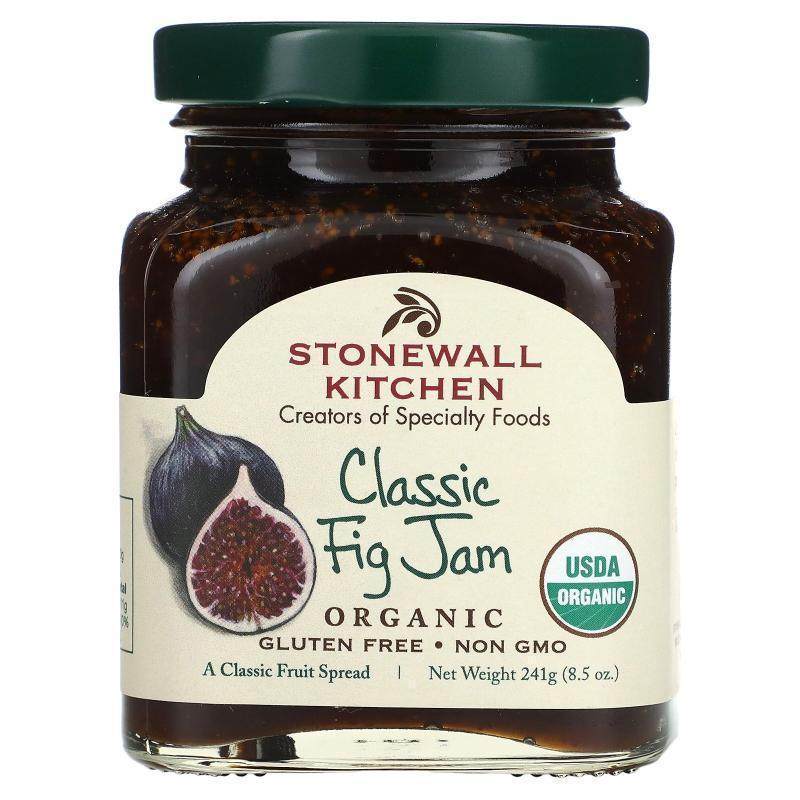 Stonewall Kitchen,Organic Classic Fig Jam, 8.5 oz (241 g)